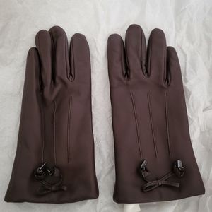 Coach Leather Gloves